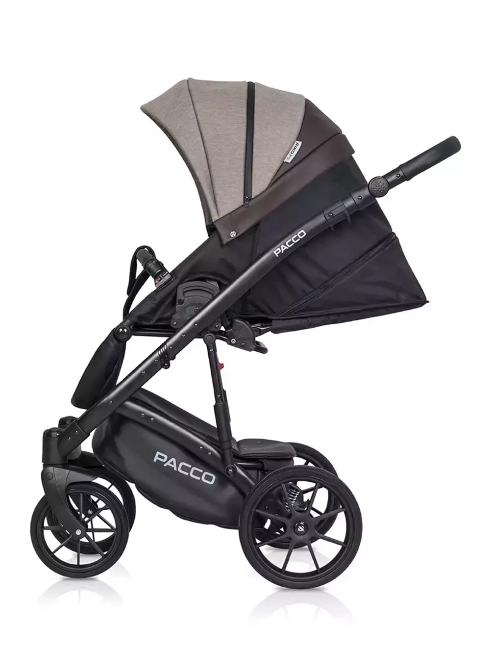 Коляска  PACCO (2 в 1) (RIKO BASIC) 07 Mokka (кофейный-темно-коричневый)