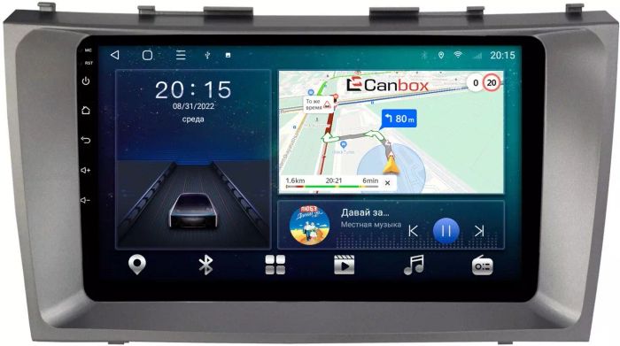 Магнитола для Toyota Camry 2006-2011 - CanBox 9037 Android 10, SIM-слот