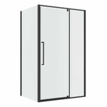 Душевое ограждение Niagara Nova NG-35-11AGR-A100GR-34 (110х100х195) прямоугольник,распашная,графит,стекло прозрачное,2 места