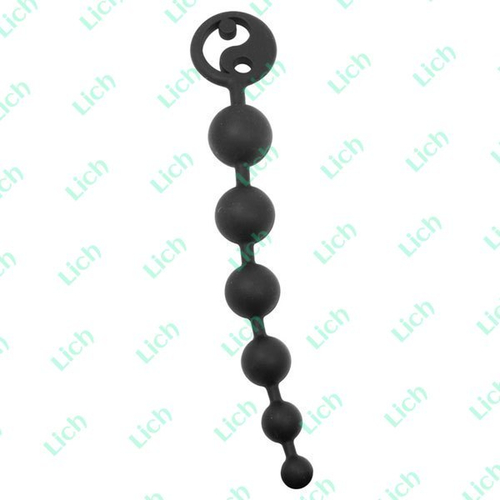 Черная цепочка из силикона YIN WANG