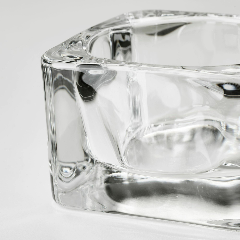 Набор подсвечников IKEA GLASIG (ГЛАСИГ), Стеклянный, 5x5 см, 5 шт
