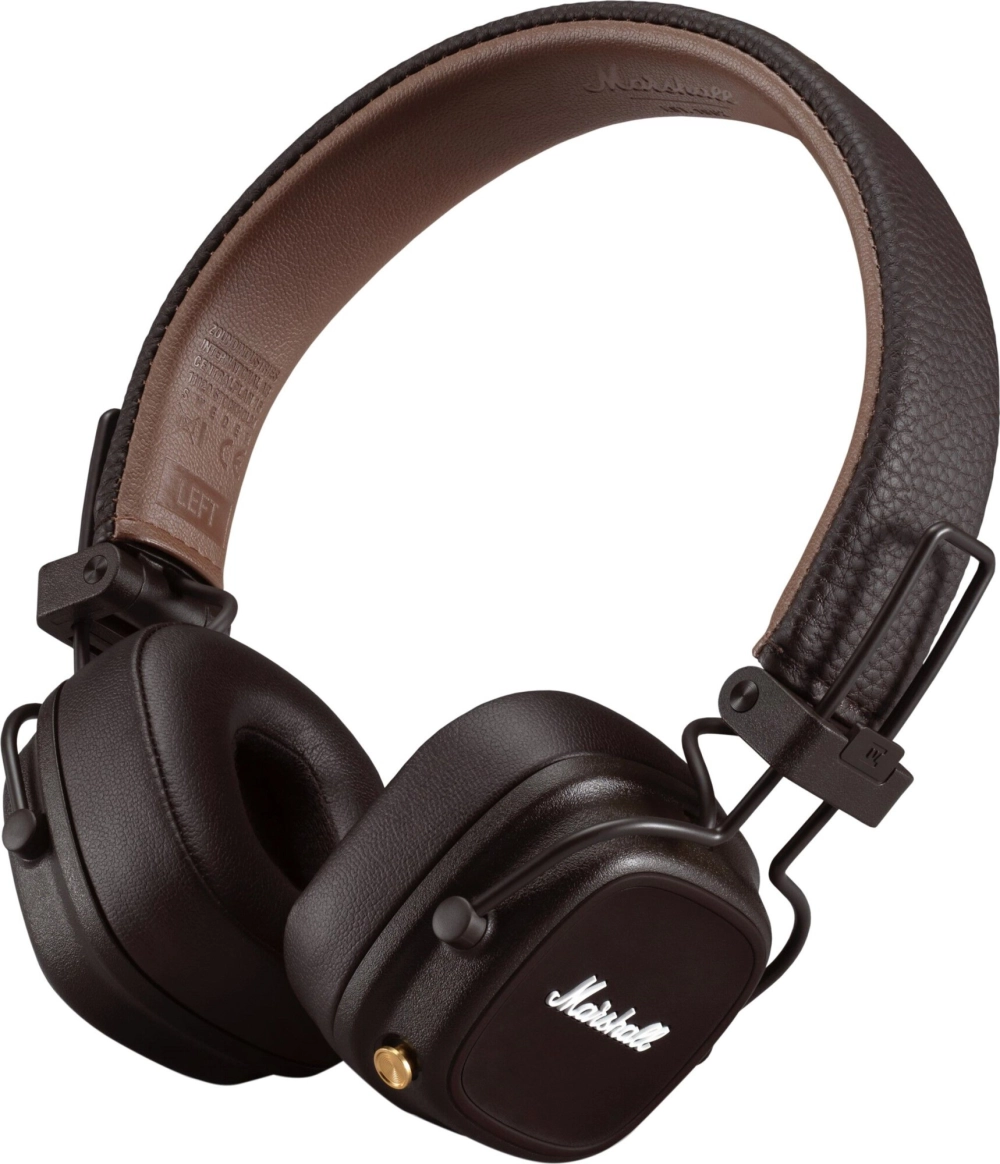 Наушники беспроводные Marshall Major IV Brown