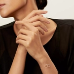 Браслет из розового золота 18k,Tiffany 🌿 interlocking