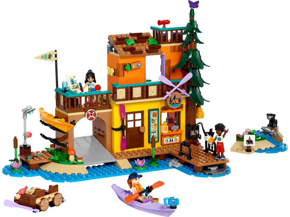 Конструктор Лего Френдс Летний лагерь: водные виды спорта | LEGO Friends Adventure Camp 42626 - 628 деталей (7+)