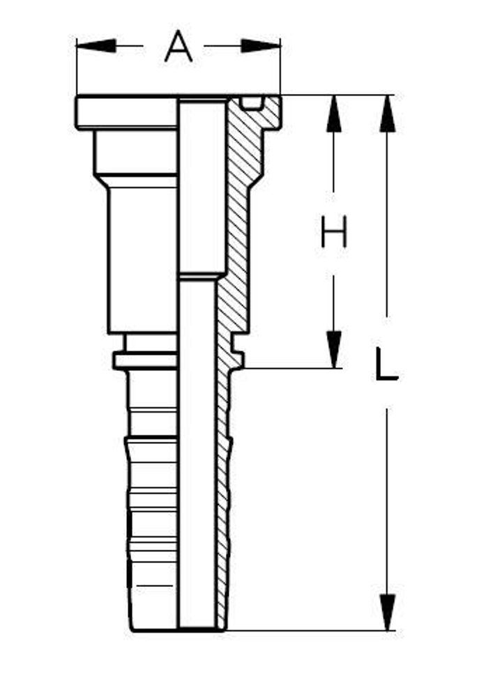 Фитинг DN 38 SFS CAT 1.1/2 63.5 CS TIEFFE Фитинг DN 38 SFS CAT 1.1/2 63.5 CS TIEFFE