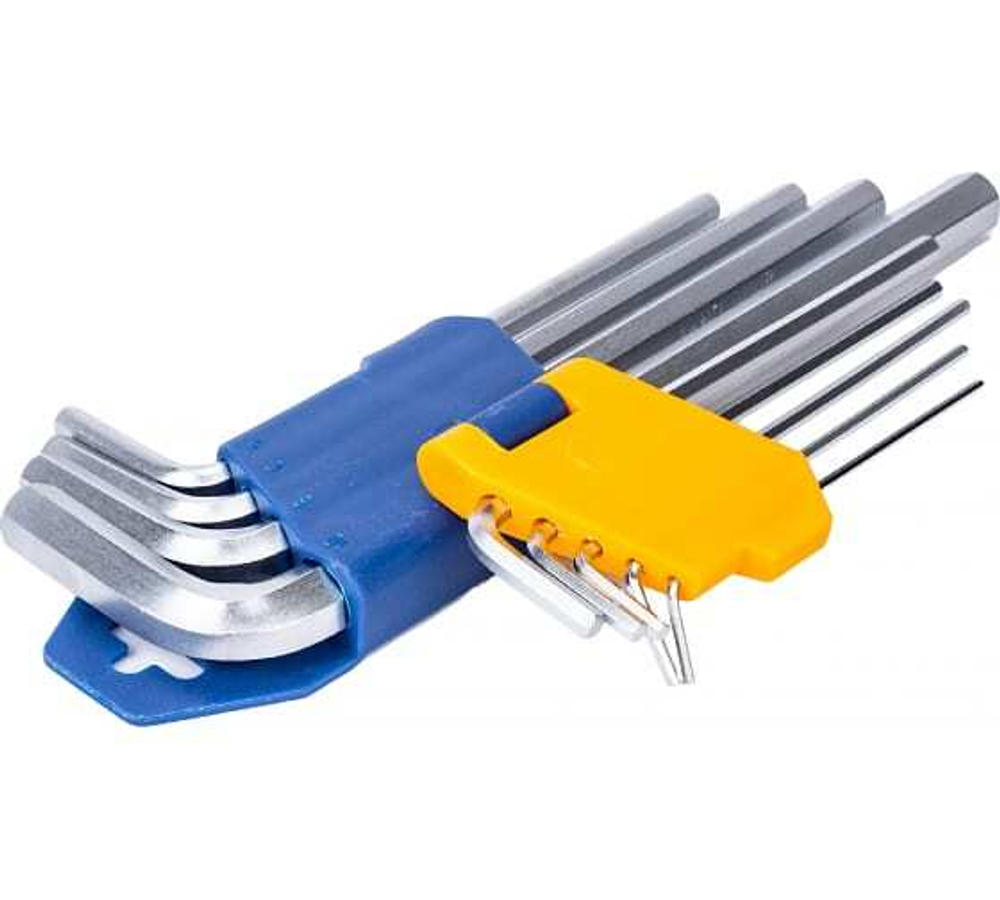 Ключи имбусовые шестигранные, 9шт Kraft