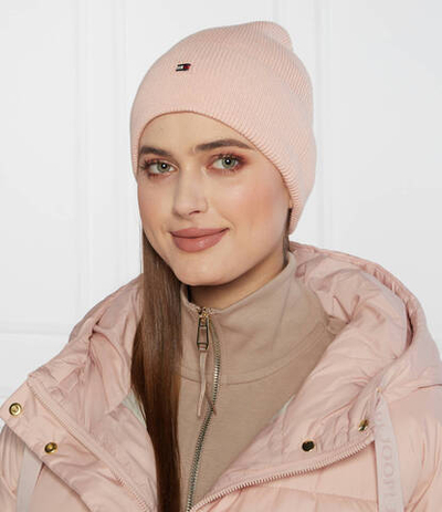 Шапка ESSENTIAL FLAG Tommy Hilfiger - розовый(AW0AW15309)