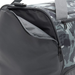 Сумка спортивная Nike Brasilia 9.5 Training Duffel Bag - iron grey/iron grey/bright cactus