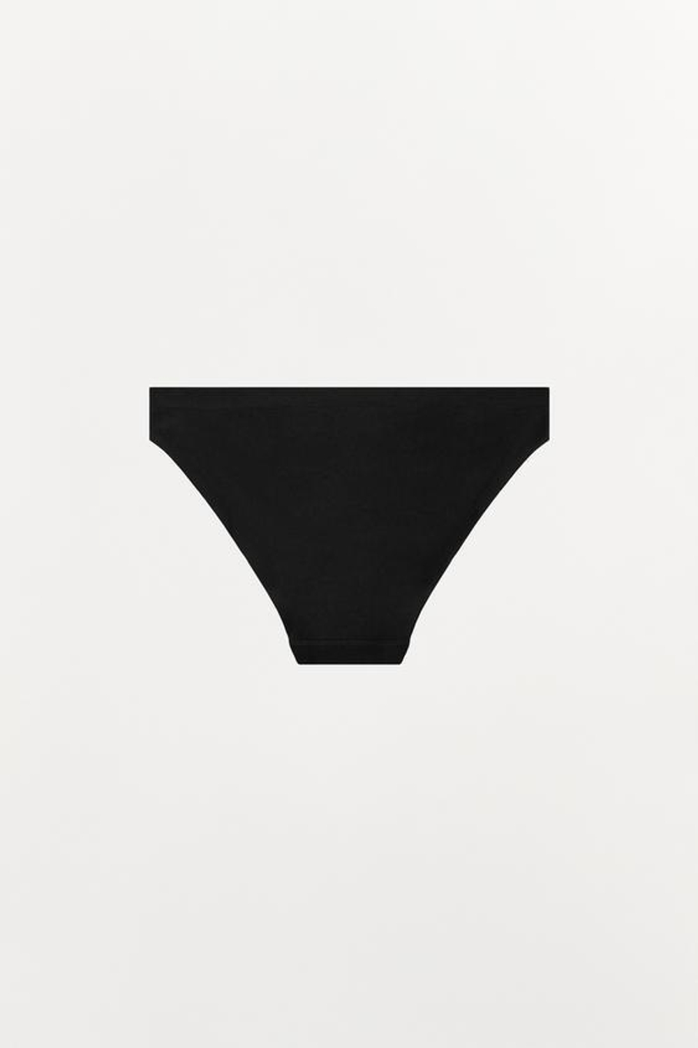 ZARA БЕСШОВНЫЕ ТРУСЫ, ЧЕРНЫЙ