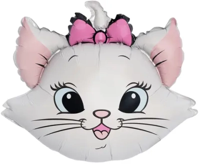 Шар (23''/58 см) Фигура, Кошечка Мари (надув воздухом)