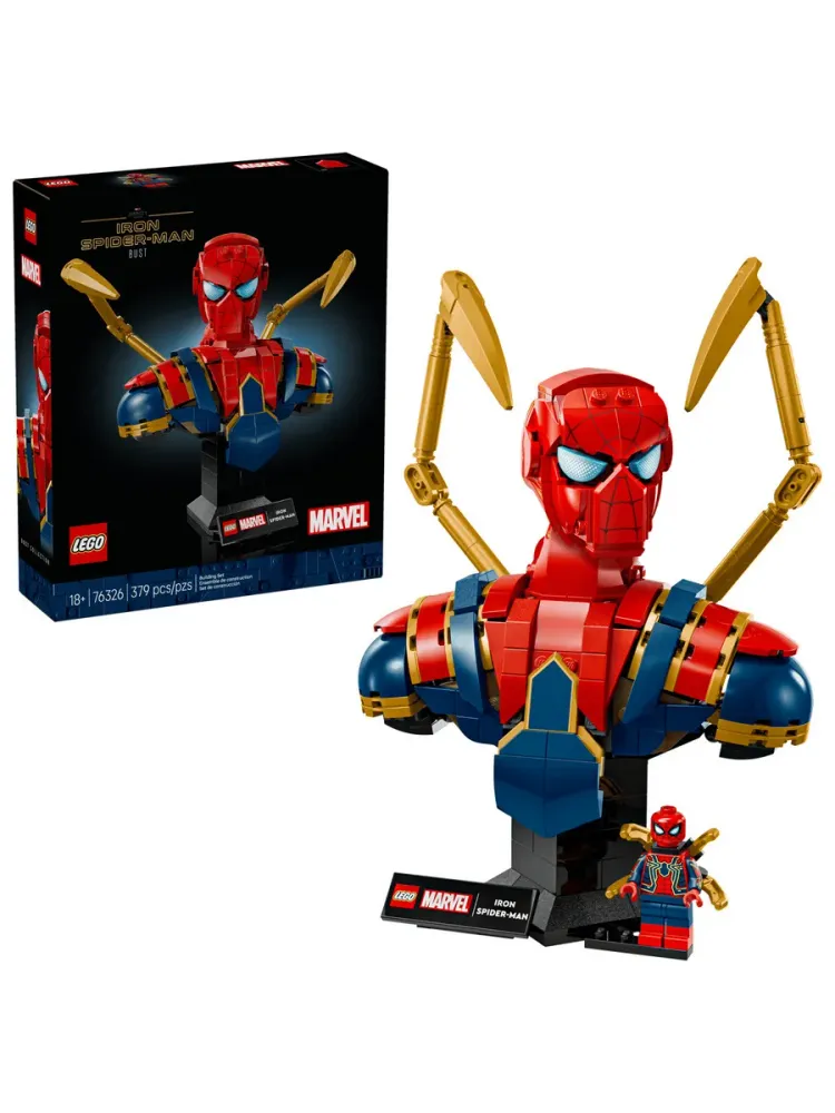Конструктор Marvel 76326 Бюст Железного Человека-паука