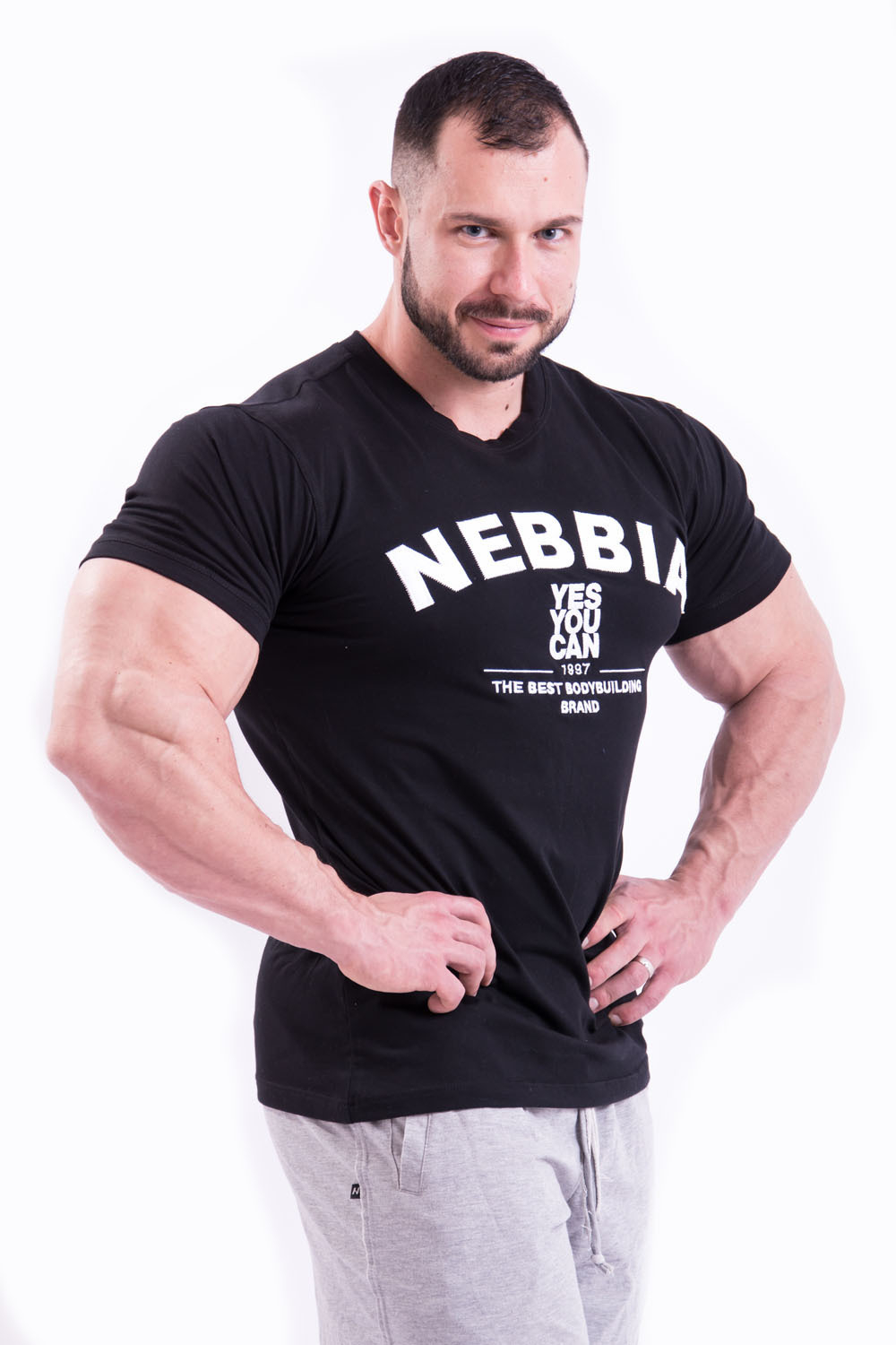 Футболка HardCore T-Shirt with Embroidery 396