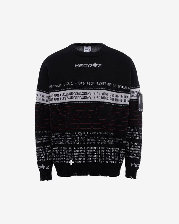 Свитер Database 2.0 Knitted черный - фото 1