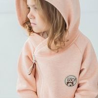 Комбинезон-косуха с капюшоном "Абрикосовое парфе" утепленный
