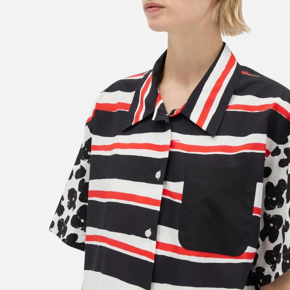 Рубашка с коротким рукавом женская MSGM