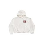 COFFEE CROPPED HOODIE OVERSIZED