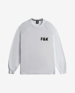 Лонгслив F&K белый