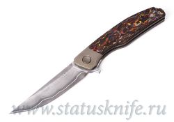 Нож Taugo ZDP189 laminated CF Red Андрей Егурновфотография - 1