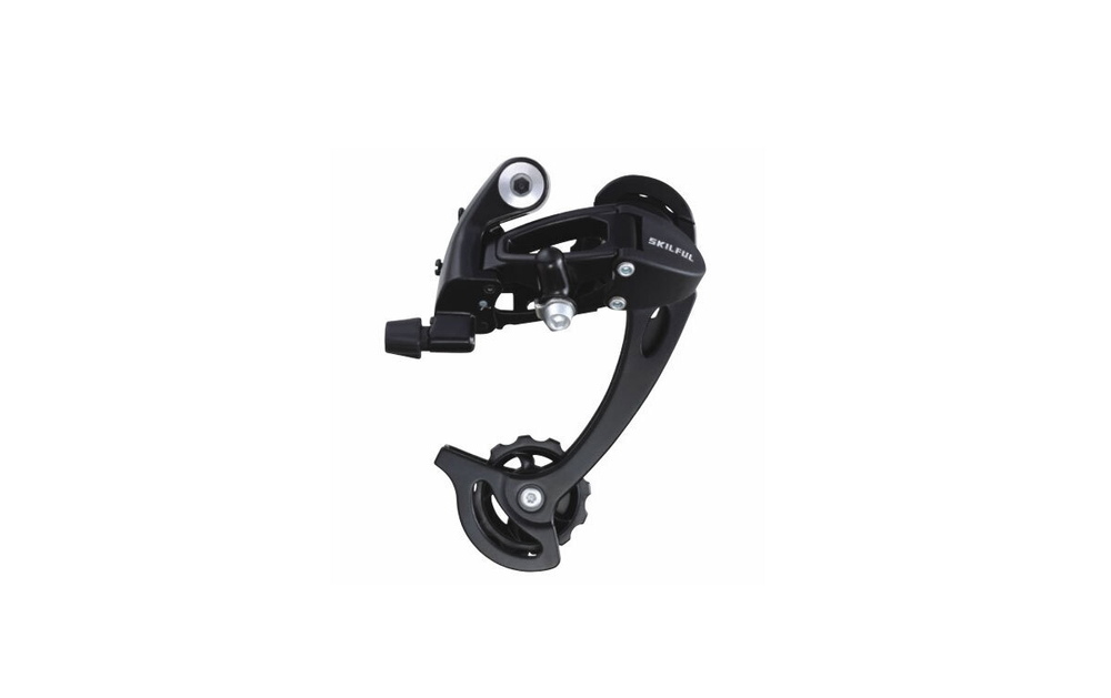 Переключатель задний SKILLFUL, 9 ск., крепление на "петух", 45T, совместим с Shimano,