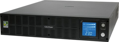 Источники бесперебойного питания (UPS, ИБП) CyberPower PR3000ELCDRT2U, ИБП CyberPower PR3000ELCDRT2U, Rackmount, Line-Interactive, 3000VA/2700W, 9 IEC-320 С13, 1 IEC C19 розеток, USBS
