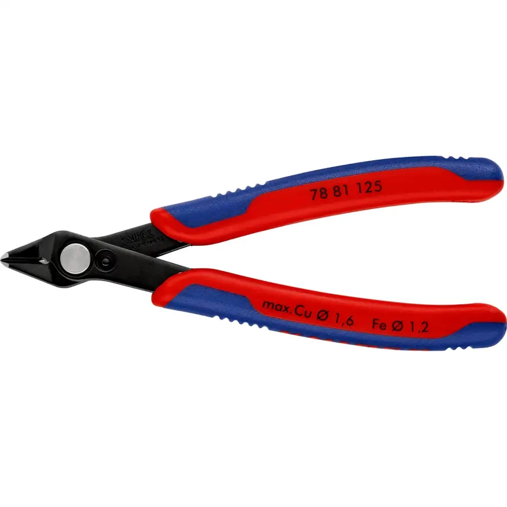 Electronic Super Knips® чернёные 125 мм Knipex 78 81 125