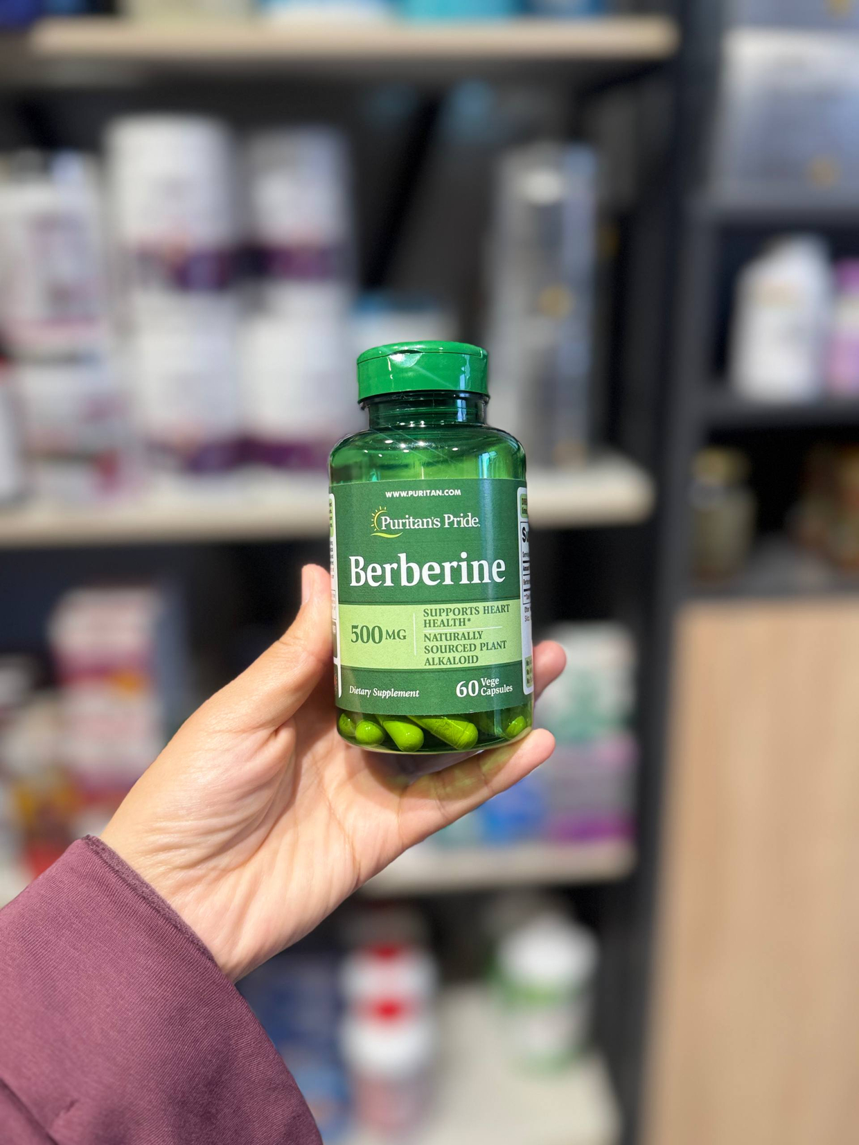 БЕРБЕРИН 500 MG — Соғлом ҳаёт сари қадам!