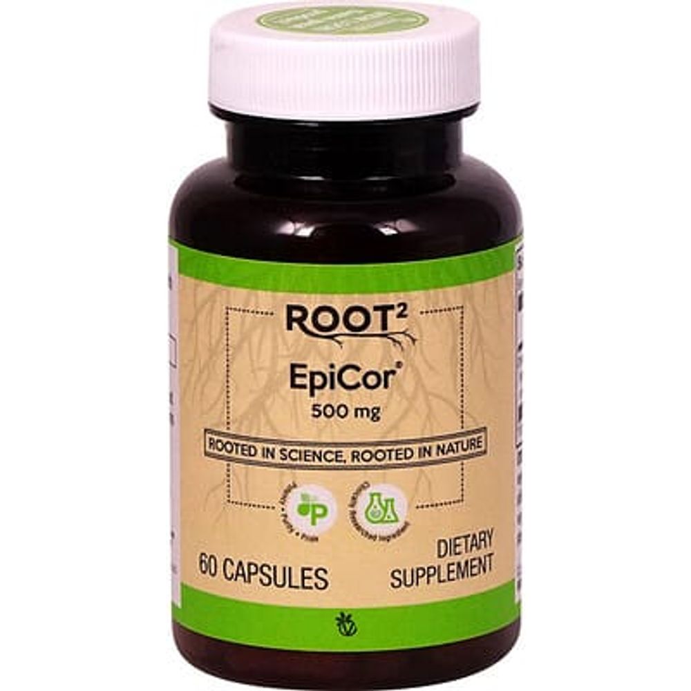 Vitacost, Root2, EpiCor®, 500 мг, 60 капсул