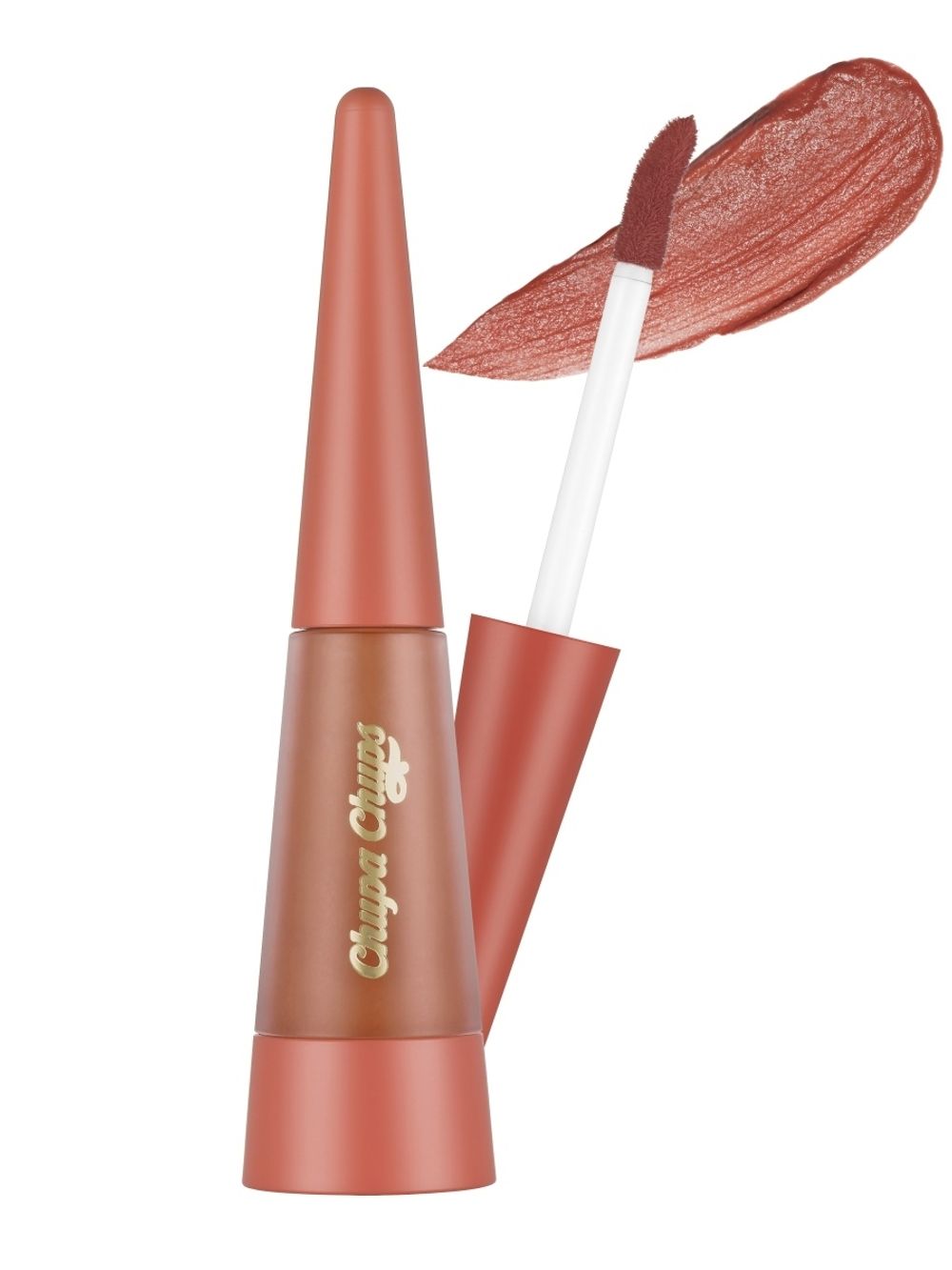 Бархатистая помада-тинт Chupa Chups Velvet Lip Tint - CARAMEL APPLE