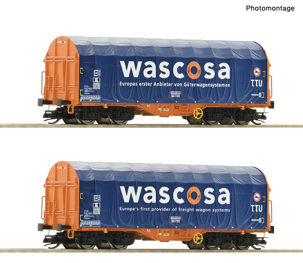 TT, Два вагона с тентом Wascosa Di, VI