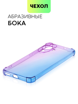Чехол BROSCORP для Huawei nova 11 (арт.HW-NOVA11-HARD-TPU-VIOLET-BLUE )