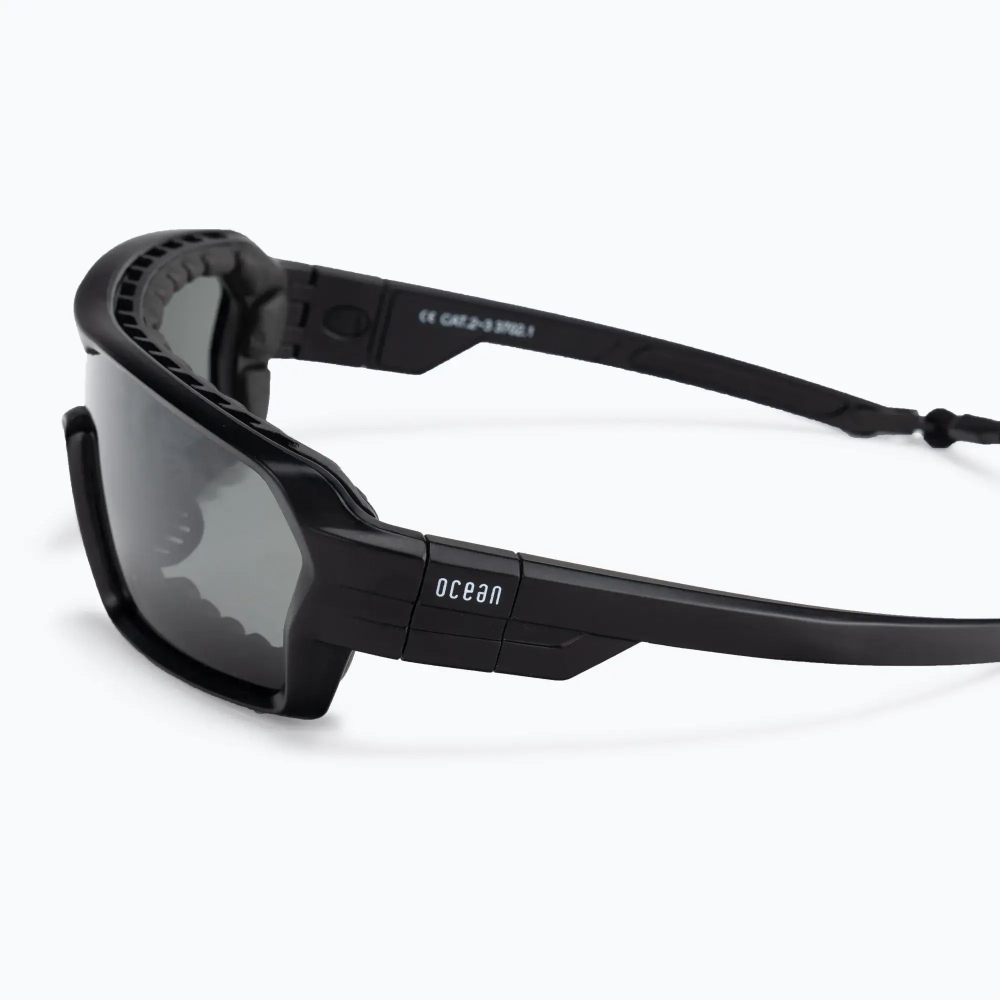 Спортивные очки с диоптриями OCEAN Chameleon Matt Black / Grey Polarized lenses
