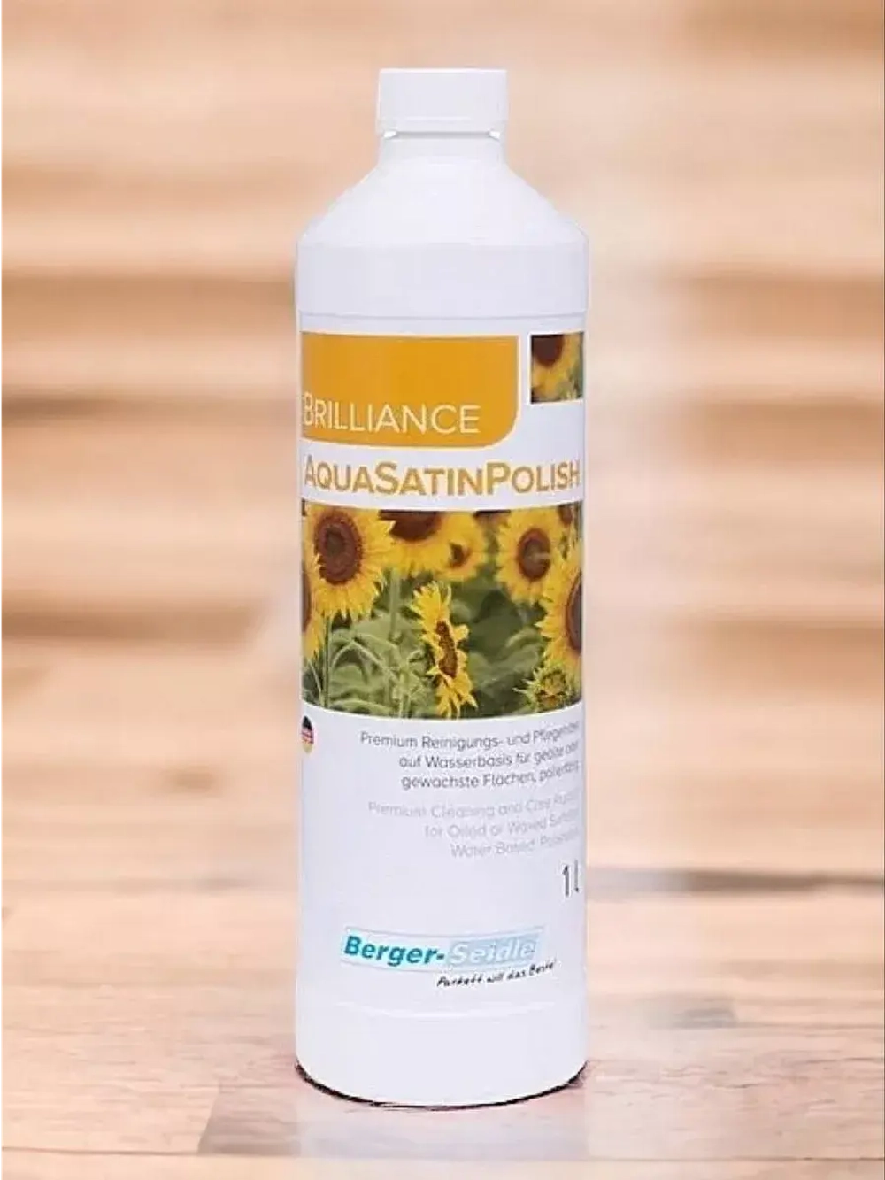 Полироль для  паркета и ламината  Berger Aqua-Satin Polish