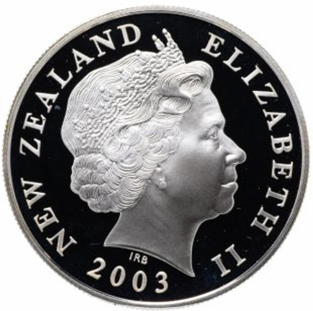 Набор из 6 монет 1 доллар - Властелин колец. Нова Зеландия. Серебро. 2003 г.