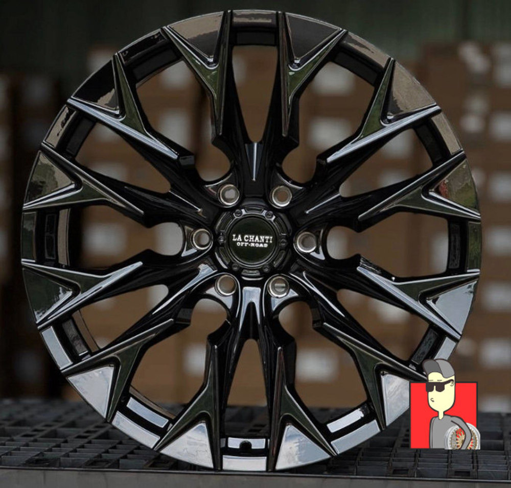 Комплект дисков Fuel Flame 22x10 et18 6x139.7