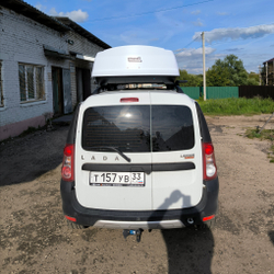 Автобокс Way-box Shuttle 800 на Lada Largus