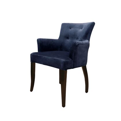 Полукресло Кравли Roomers Furniture dc0252b-1d/blue #9801