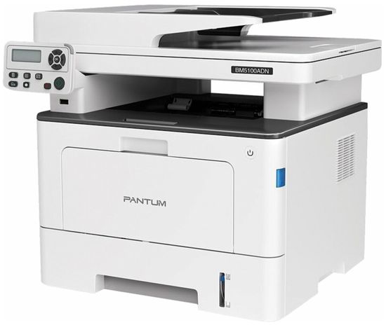 МФУ лазерный Pantum BM5100ADN A4 Duplex Net белыйсерый