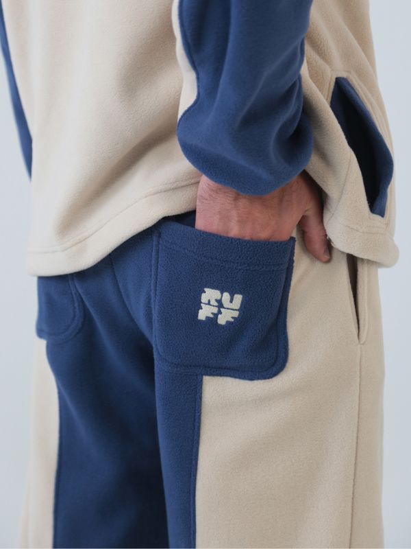 Костюм Fleece Tracksuit синий - фото 18