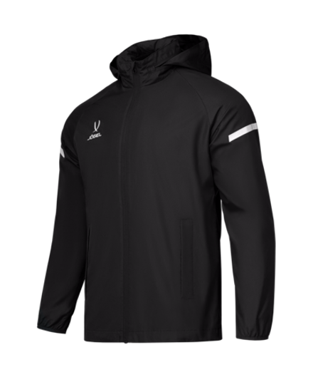 Куртка ветрозащитная JOGEL CAMP 2 Rain Jacket, черный, детский