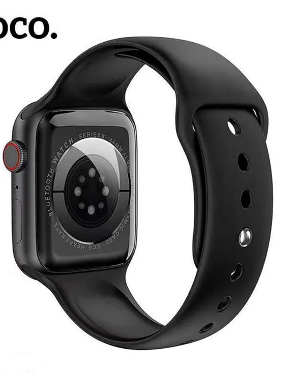 Смарт-часы Hoco Y1, 1.75", 320х385, IP68, BT3.0+4.0, 230 мАч,поддержка вызова,шагомер,черные