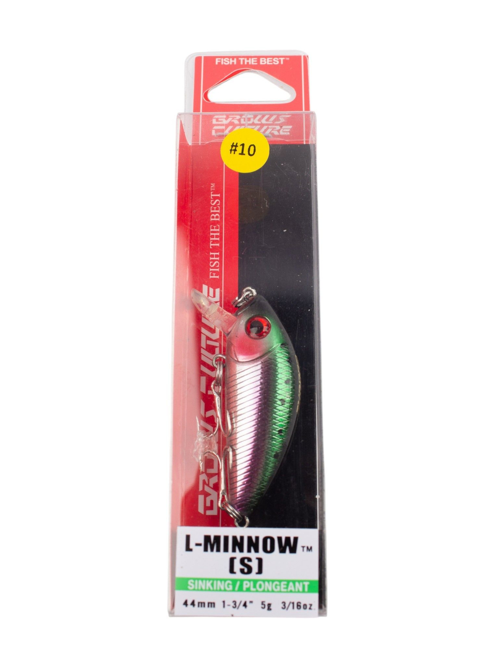 Воблер минноу L Minnow 44 мм 5 г цвет #10
