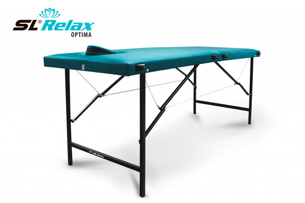 Массажный стол складной Relax optima (Turquoies)