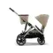 Прогулочная коляска для двойни Cybex Gazelle S TPE Almond Beige