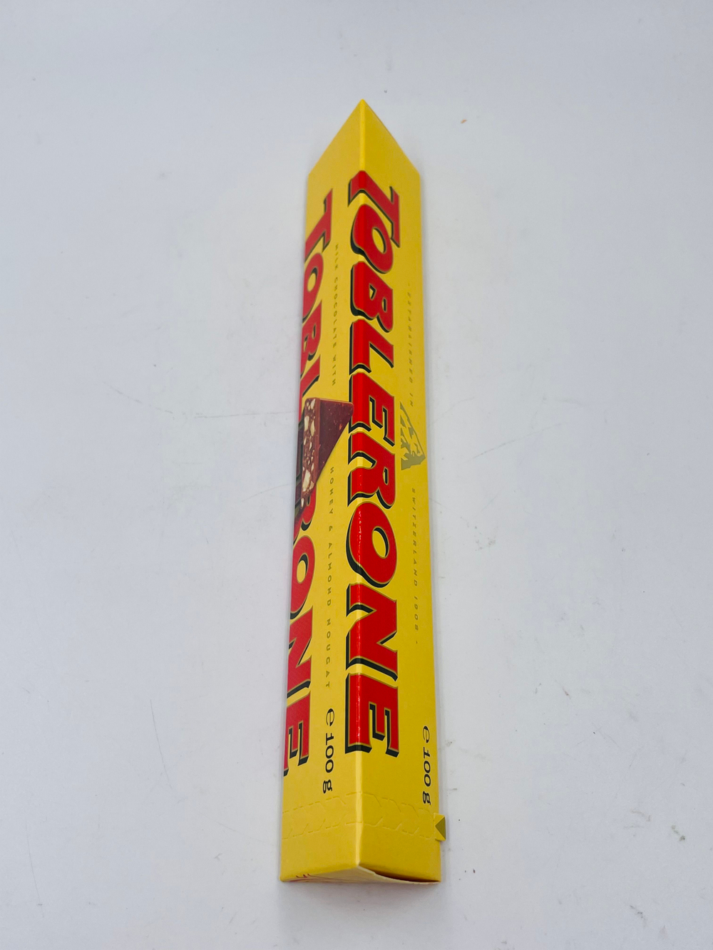 Шоколад Toblerone с медово-миндальной нугой набор из 2-х видов (белый и молочный), 2 шт.х100 г (Швейцария)