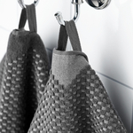 Полотенце IKEA FJALLSTARR (ФЬЯЛЛСТАРР), Темно-серый, 40х70 см