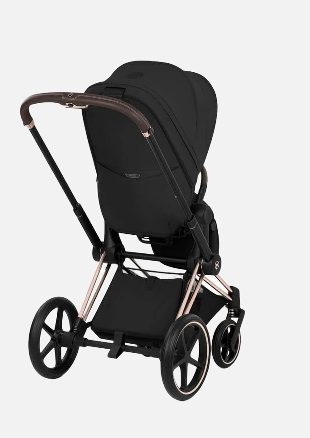 Cybex Детская коляска Priam Style Rosegold 2 в 1 цвет Sepia Black