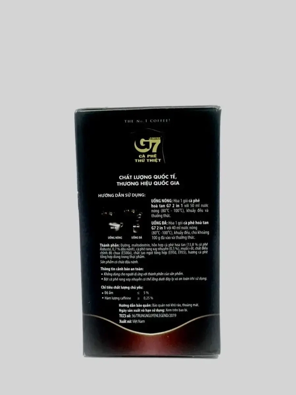 Растворимый кофе Trung Nguyen G7 2 в 1