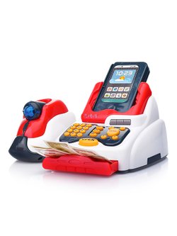 Игровой набор Магазин с Кассой с набором продуктов, свет, звук (668-120)