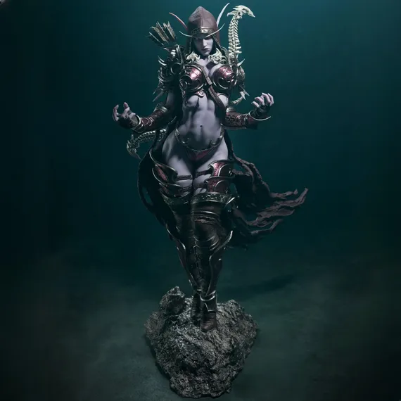 Sylvanas Dark Elf - World of Warcraft