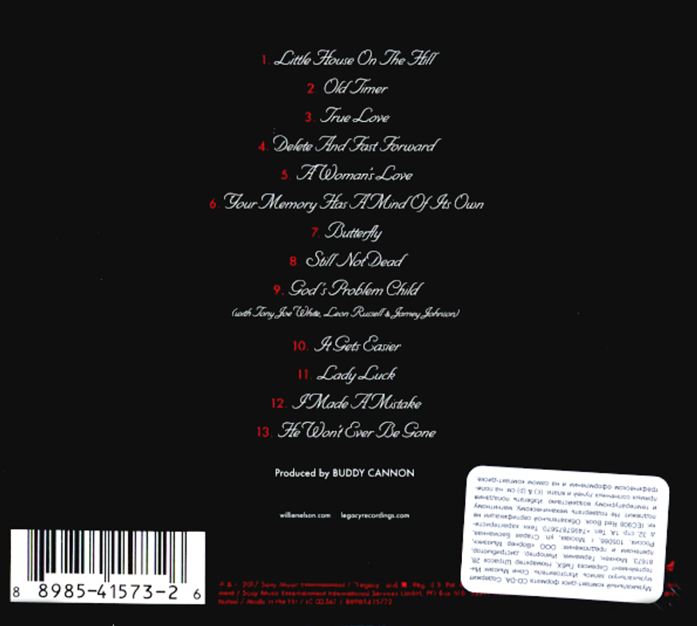 Willie Nelson / God's Problem Child (CD)